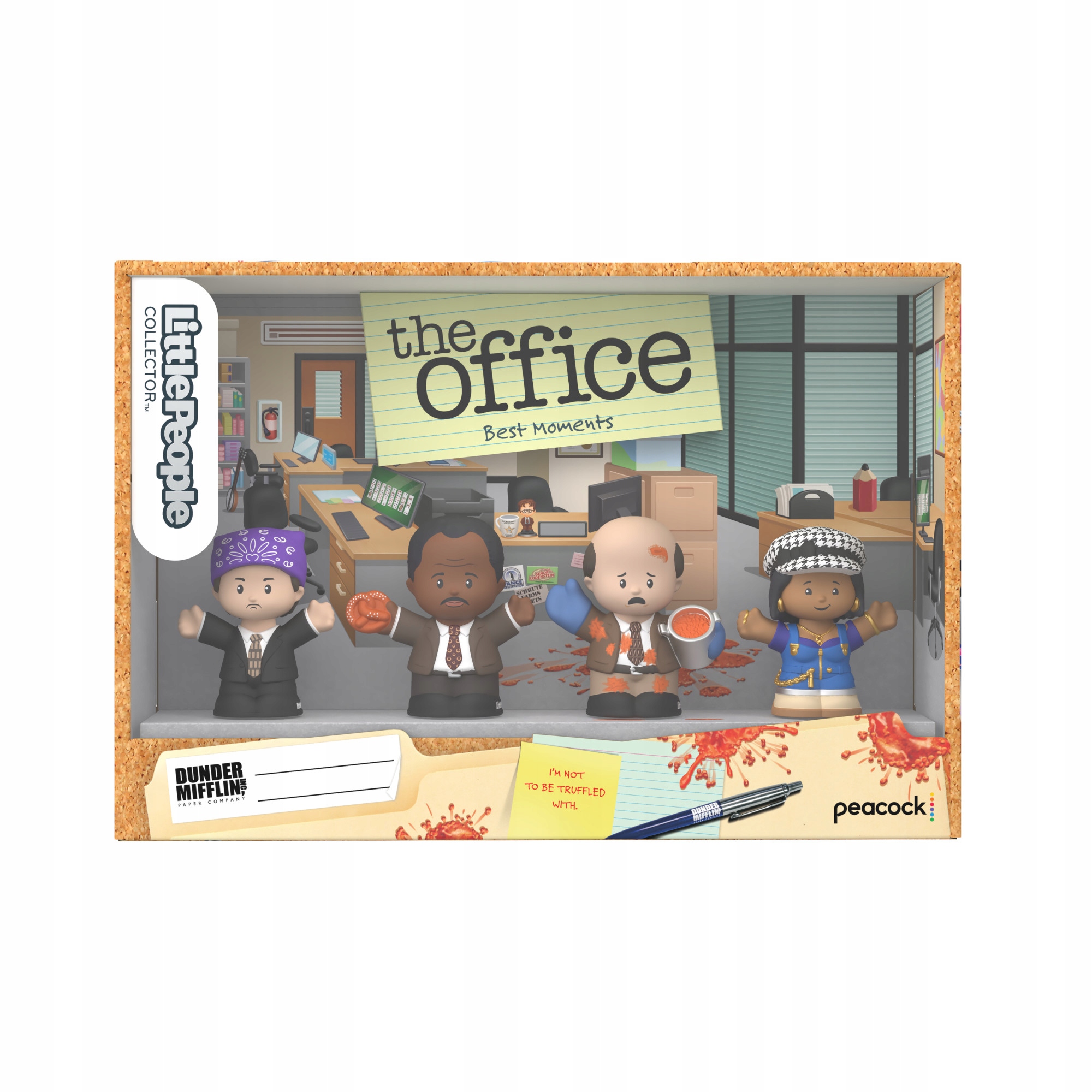 Zberateľ malých ľudí The Office Highlights - 4-balenie figúrok